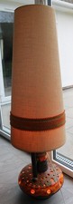 German Lava pottery floor lamp