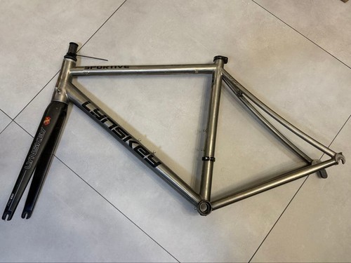 Sportive titanium frame size - titanium, m