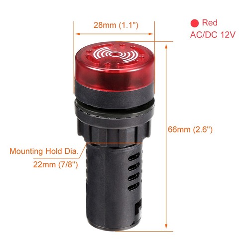 Led buzzer ad16 22sm - buzzer, ad16‑22sm