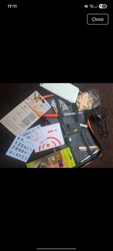Pyrography tool kit includes - tool,