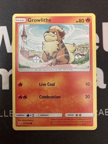 Pokemon growlithe 214 - -,