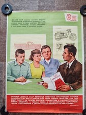 VINTAGE ORIGINAL SOVIET POSTER