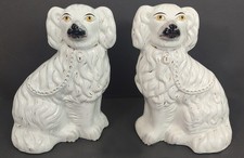 Pair of antique Staffordshire