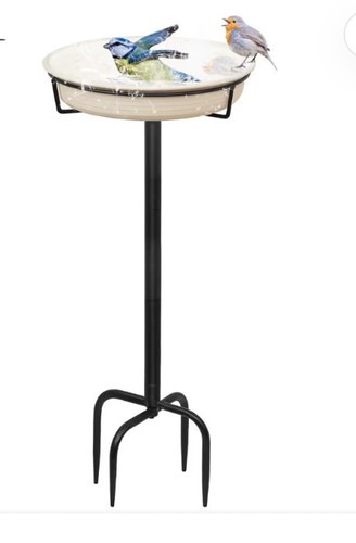 Garden bird bath - bath, 28in