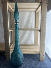 Vintage Blue Hobnail Glass