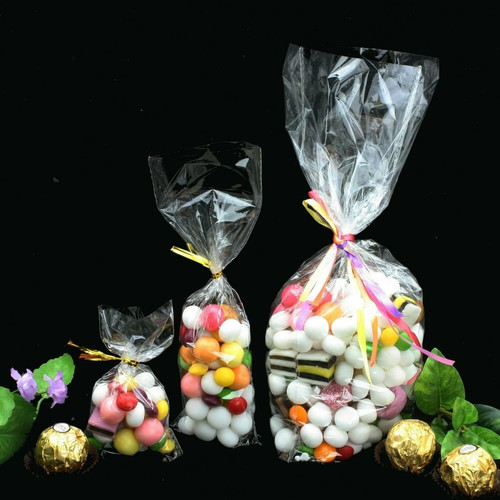 Clear cellophane display - clear,