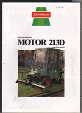 RANSOMES "Motor 213D" Diesel