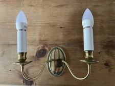 Vintage Brass Wall Lights Used