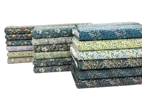William morris cotton fabric - cotton,