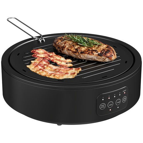 Homcom electric ceramic hob - electric,