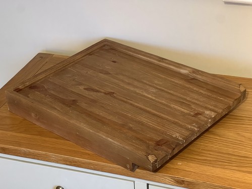 Large pine draining board - large,