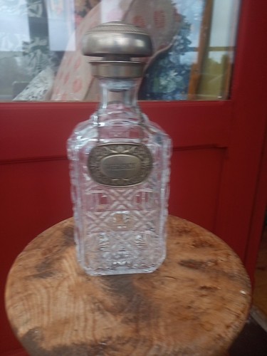 Vintage old cut glass - old,