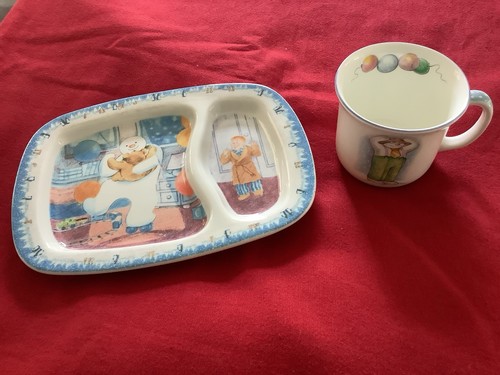 Snowman divided plate - snowman, by