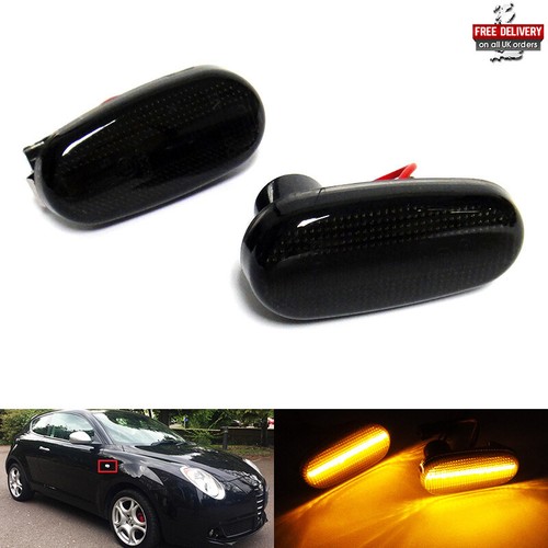 Black side indicator led - 2x,