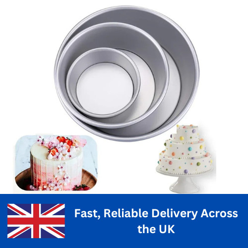 Inch round cake - round, tin