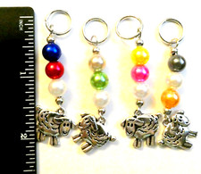 Stitch Markers for Knitting Crochet Colourful Pearl & Sheep design