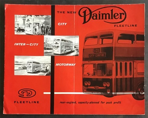 Daimler fleetline double deck - fleetline,