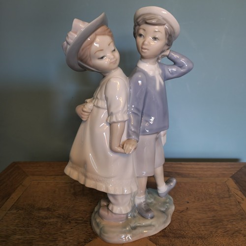 Lladro 1127 puppy love vintage - lladro,