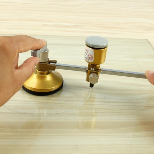 Compasses glass circle - glass, cutter