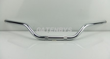 Chrome 2.5" LOW RISE Motorcycle Handlebar 7/8' 22mm For Yamaha Suzuki Kawasaki