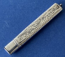 Antique sterling silver pencil