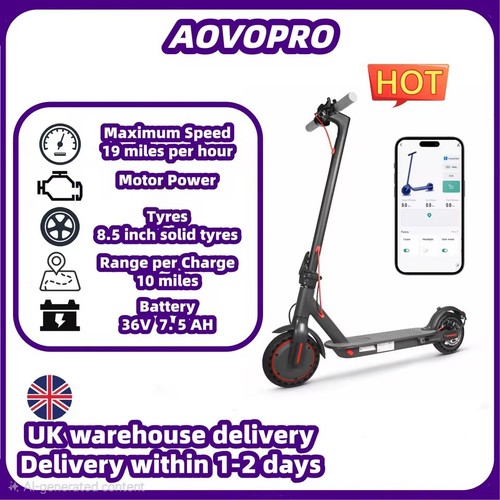 Aovopro electric scooter - electric, smart