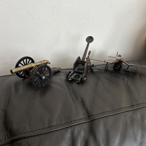 Vintage metal model - set, of