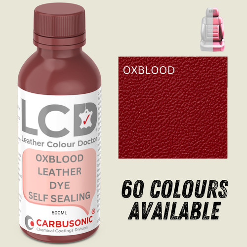 Oxblood leather dye - oxblood, with