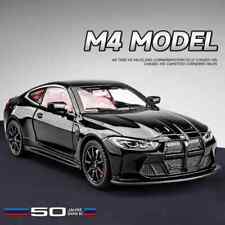 1:24 Scale BMW M4 Coupe Sport Car Diecast Model Toy Car Sound&Light Kids Toy UK