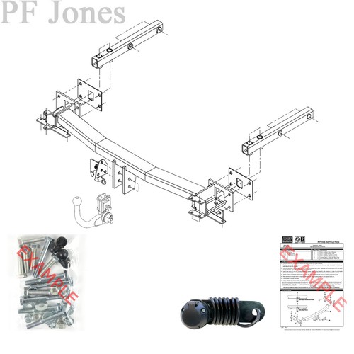 Pct towbar for mercedes - for,