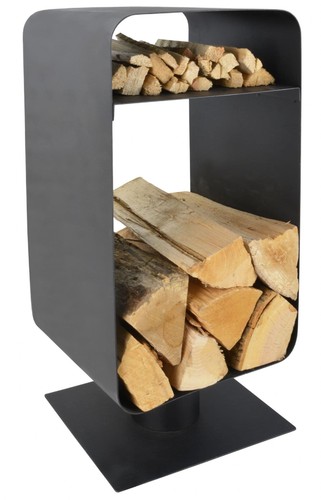 Nordic log holder black - log,