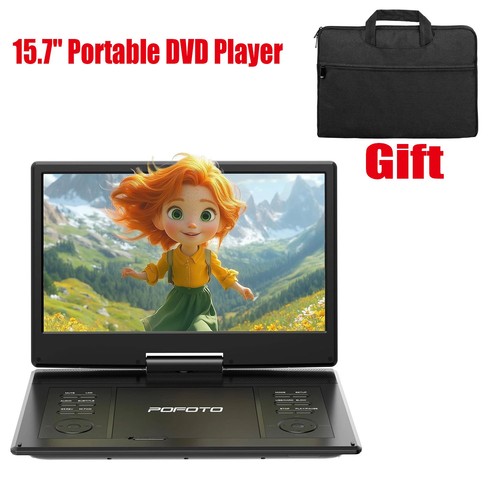 Portable dvd player - 15.7",
