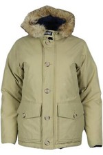 WOOLRICH HOODED REVERSIBLE FUR