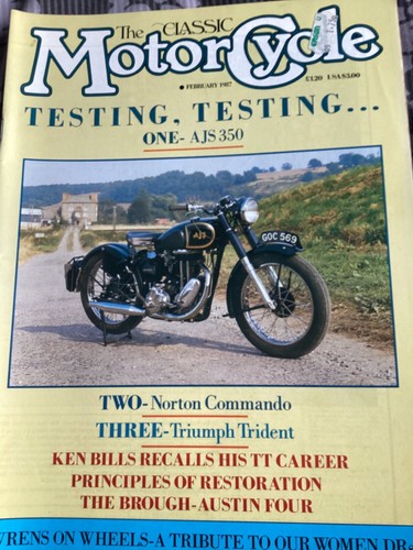 The classic motorcycle - the,