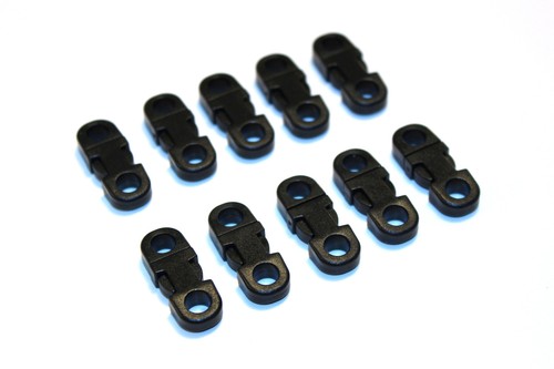 10x 5mm black micro side - 5mm,
