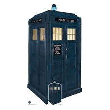 TARDIS Police Box Doctor Who 60th Anniversary Lifesize Cardboard Cutout 173cm