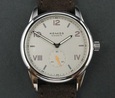 Nomos Glashutte Club Campus 735 Steel 38.5mm manual wind RRP £1,480