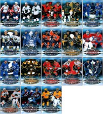 2019-20 UD TIM HORTONS FRANCHISE DUOS INSERT CARDS - U PICK - FINISH SET