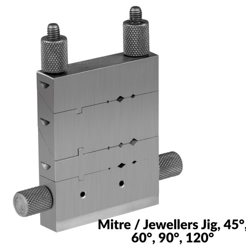 Jeweler miter jig - miter, saw