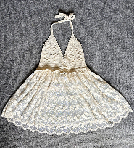 Zara cream babydoll - cream, y2k