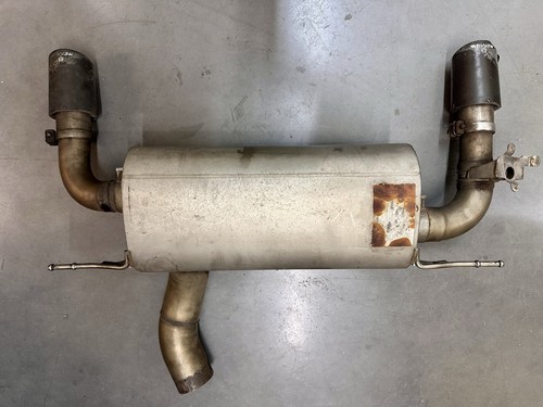 Rear exhaust silencer remus - rear,