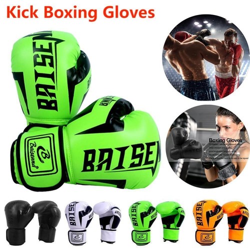 Pair leather boxing - of, pu