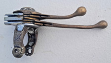 Vintage Genuine AMAL 7/8" Dual Handlebar Brass Levers 1930s BSA Ariel Norton AJS