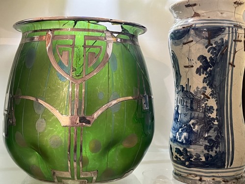 Loetz iridescent glass - loetz,