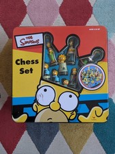 The Simpsons Vintage Chess Set