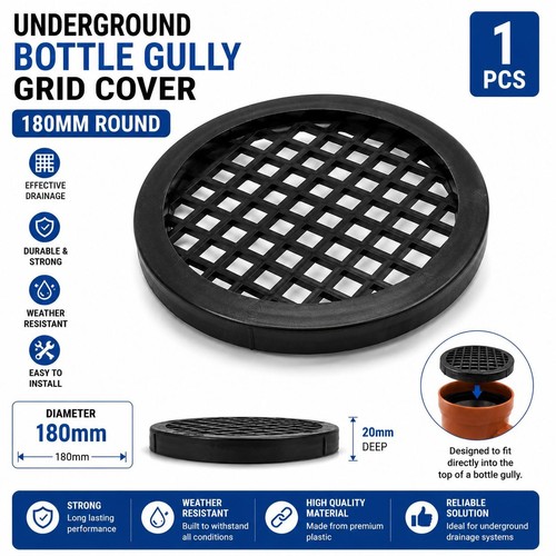 Underground bottle gully grid - underground,