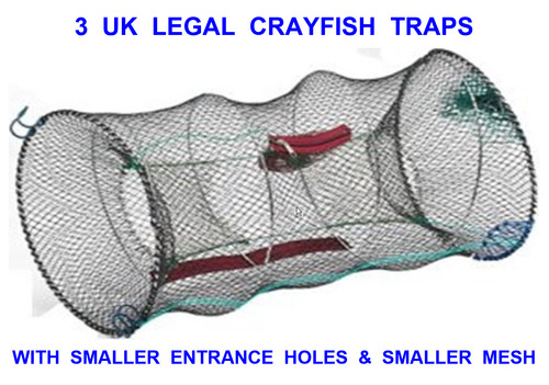 Legal crayfish traps line - uk,