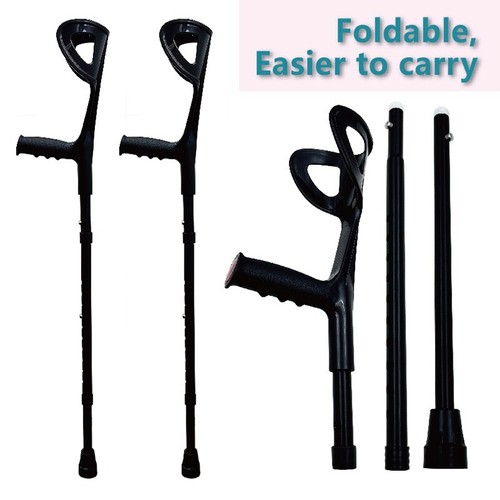 Pair folding crutches - pair, crutches,