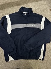Fila Vintage Shell Jacket Size