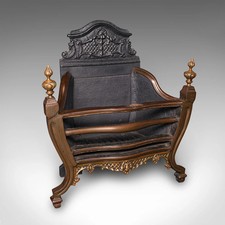 Antique Fire Basket, English